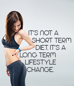 A Long Term Lifestyle Change