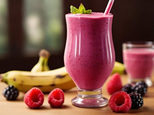 A Berry and Banana Blast