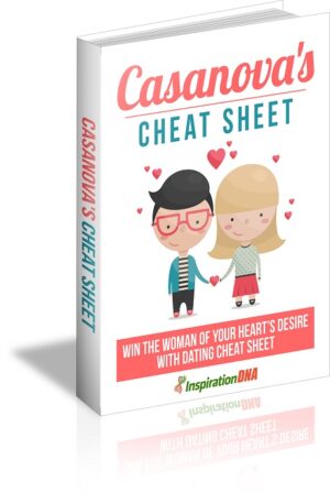 Casanova's Cheat Sheet BOOK WHITE