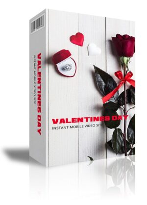 Valentines Day Instant Mobile Video Site